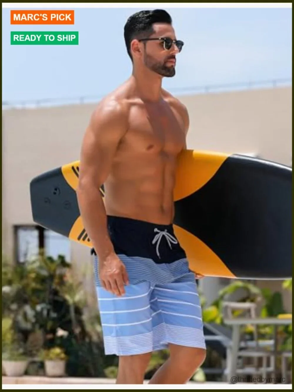 Men's Quick Dry Swim Trunks Board Shorts with Mesh Lining 9